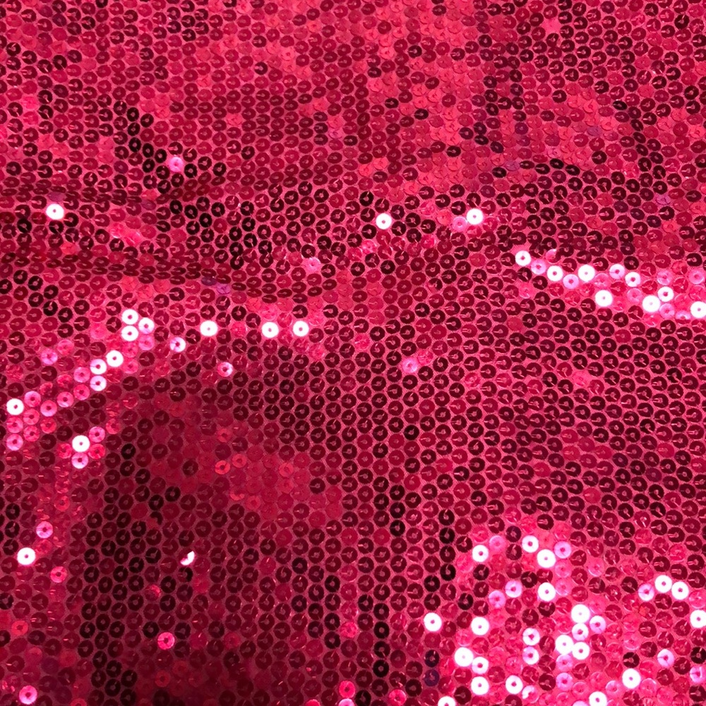 EMBELLISHED PINK SEQUIN BEACH/POOL TOTE BAG - Picture 2 of 4
